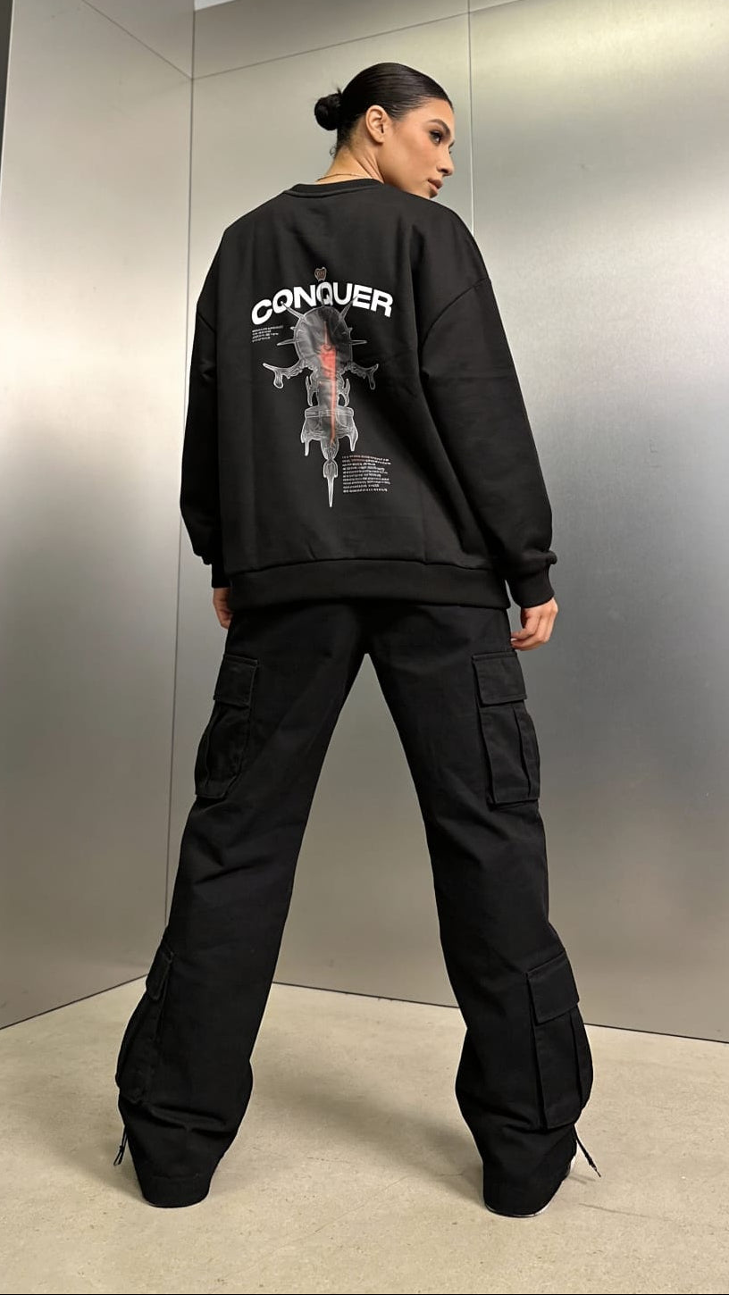 ASH™ | CONQUER STATEMENT SWEATSHIRT