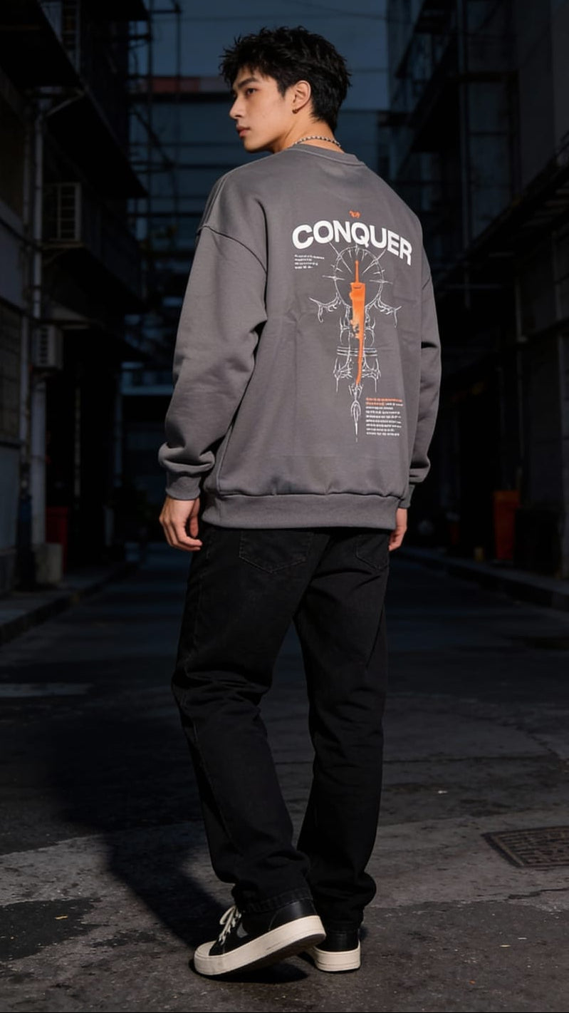 ASH™ | CONQUER STATEMENT SWEATSHIRT
