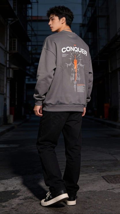 ASH™ | CONQUER STATEMENT SWEATSHIRT