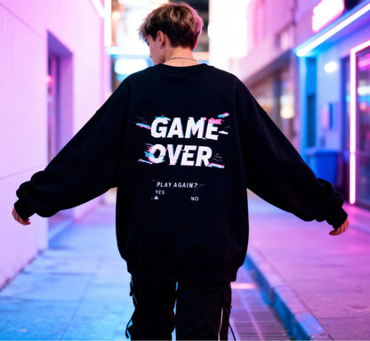 ASH™ | GLITCH MOMENT CREW SWEATSHIRT