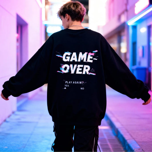 ASH™ | GLITCH MOMENT CREW SWEATSHIRT